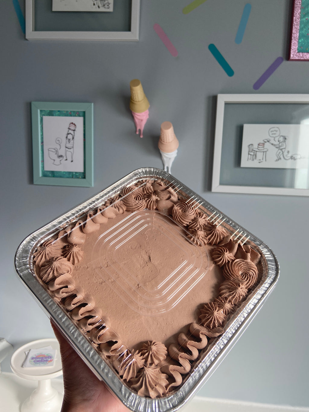 Emergency Freezer Cake!