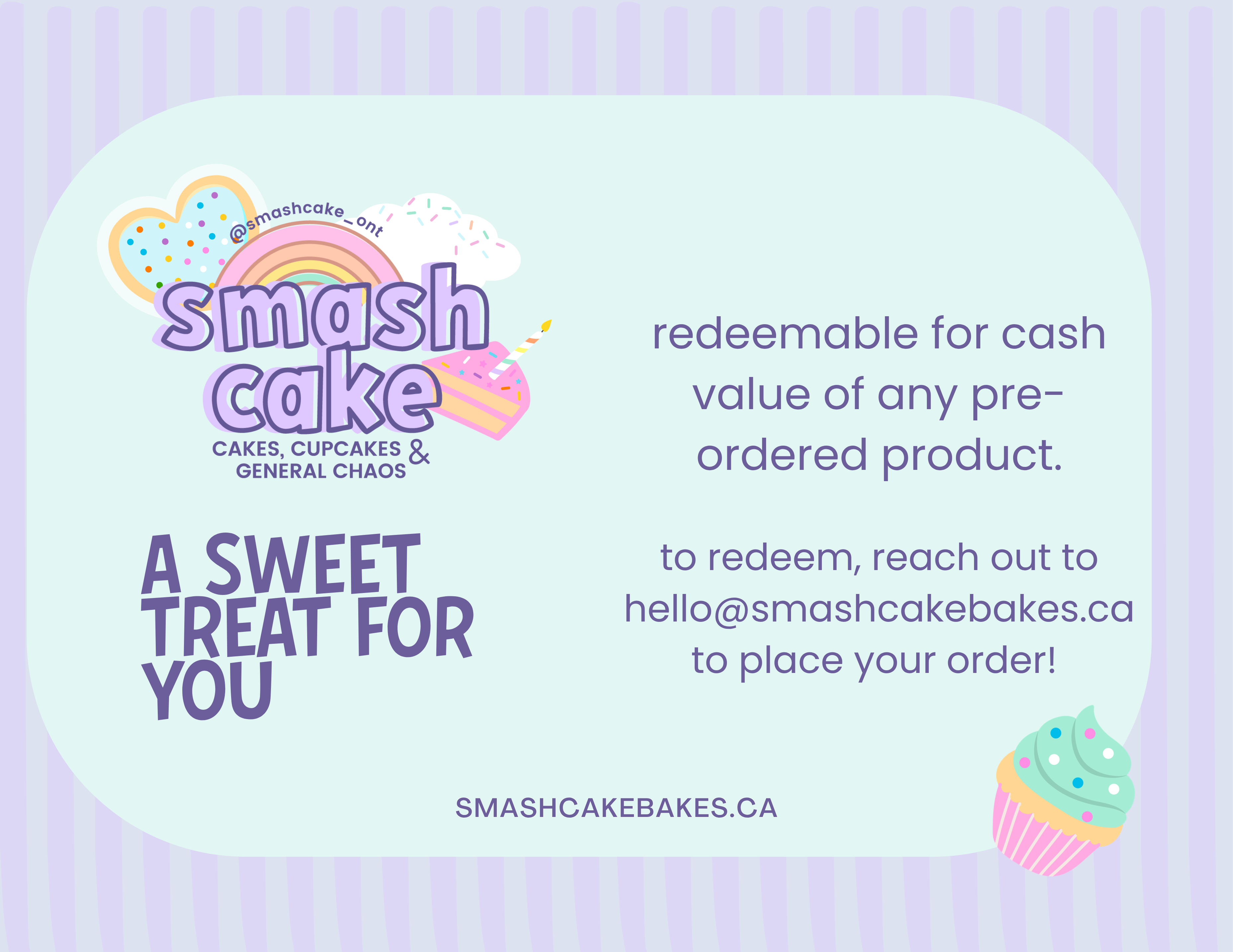 SmashCake Baking Co. Gift Card